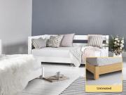 untreated wooden bed frame by get laid beds