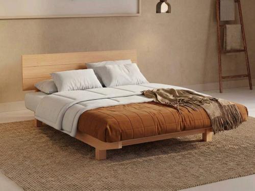 floating bed beech