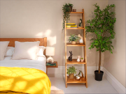 5 tier wooder ladder shelf by get laid beds