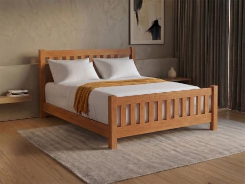 Lit bas Bradgate en cerisier par Get Laid Beds