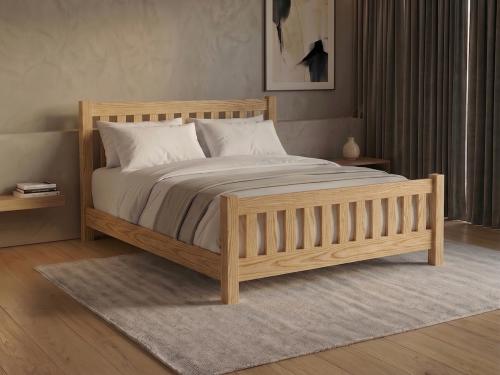 Lit bas en frêne Bradgate par Get Laid Beds