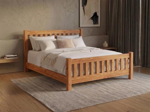Lit Bradgate bas couleur cannelle par Get Laid Beds