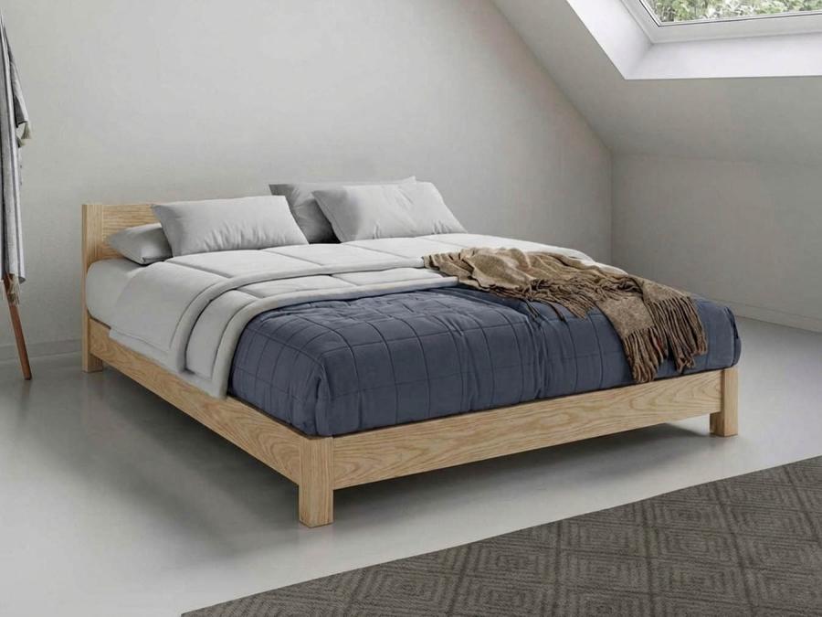 low oriental bed space saver ash