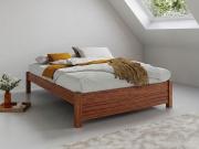 platform storage bed sapele