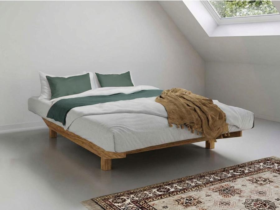 Shoreditch Bed (Space Saver / No Headboard) Oak