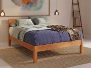 white knight bed space saver cherry