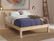 white knight bed space saver maple