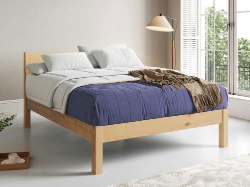 white knight bed space saver in natural untreated