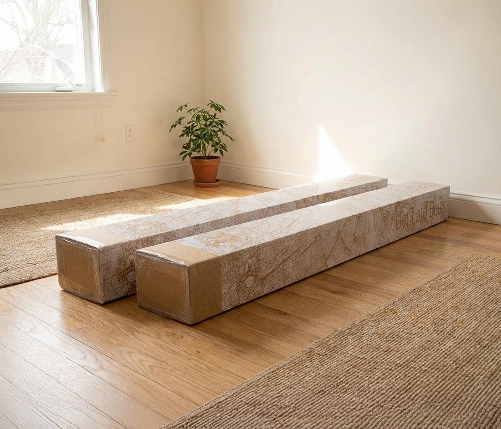 Get Laid Beds Delivery Boxes