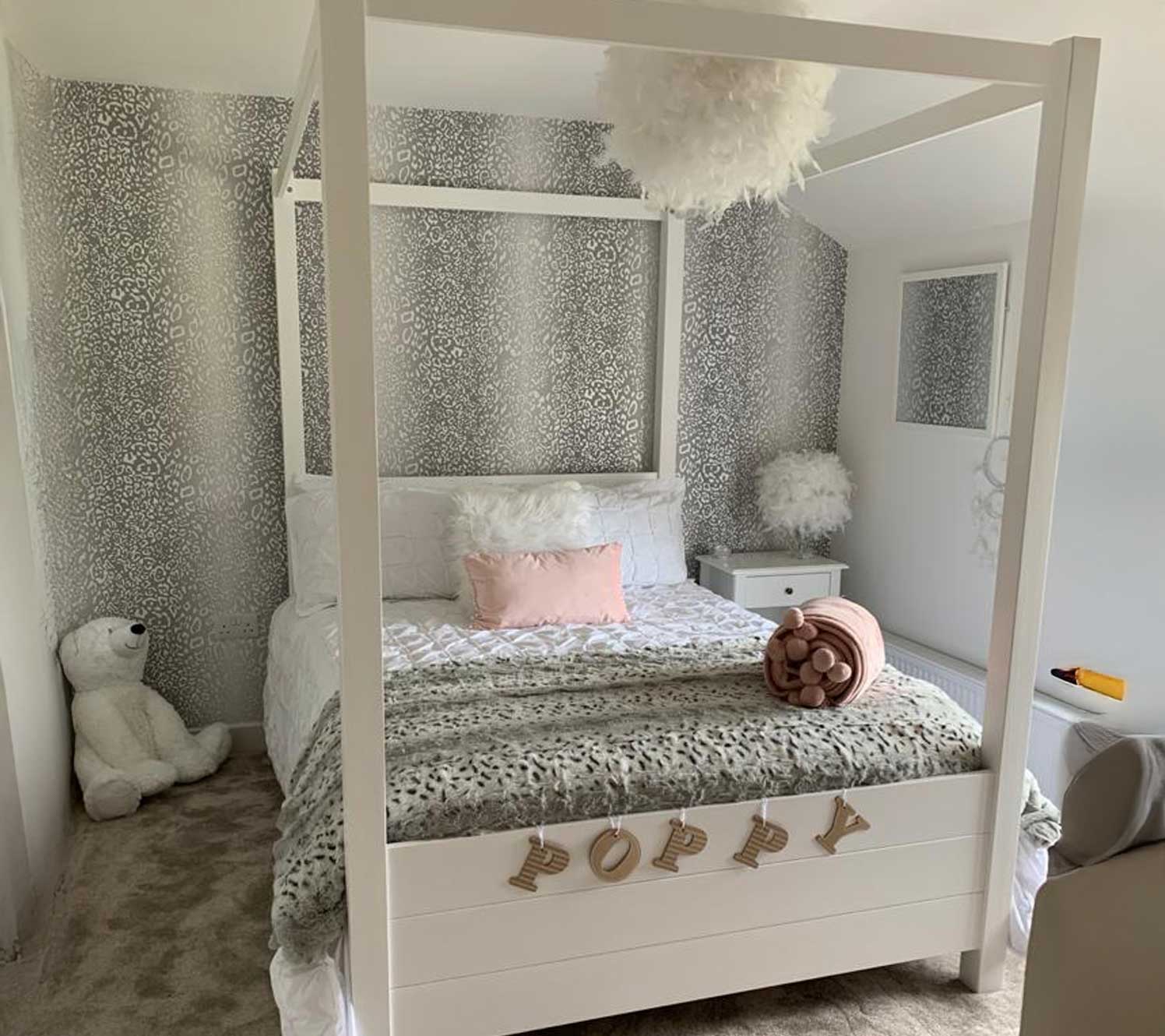 idées de décoration de chambre grise pour maximiser le rangemen