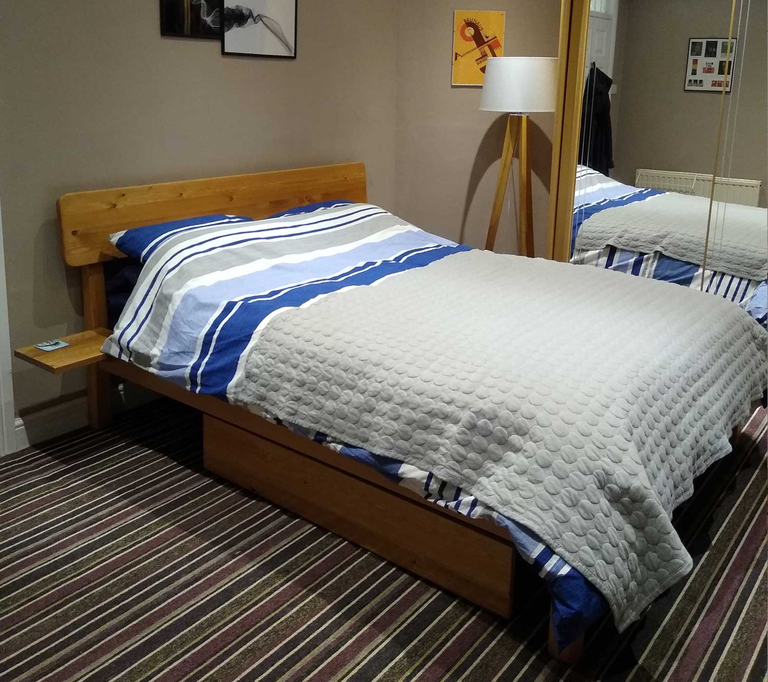 Textiles et literie pour des idées de chambre à coucher couleur grise